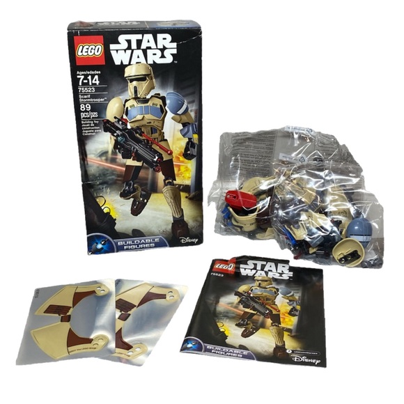 LEGO 2017 Star Wars Buildable Figure Scarif Stormtrooper 75523 Disney, Open Box - Picture 1 of 12